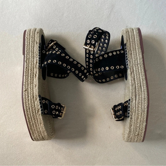 CAVERLEY Spy Espadrille Sandals Size 41/10 - Picture 8 of 9